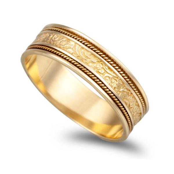 Aliança Ouro Amarelo